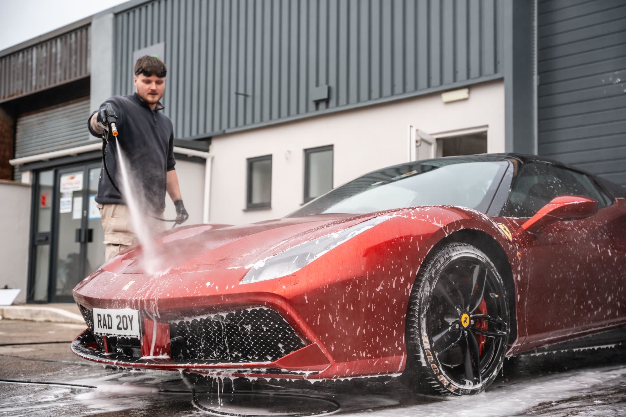 Ethan Boyden, founder of Clean Cut Car Care