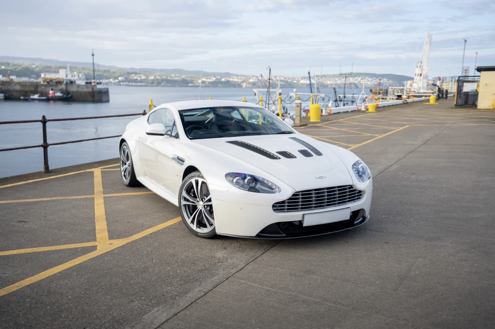 A show-finish Aston Martin V12 Vantage